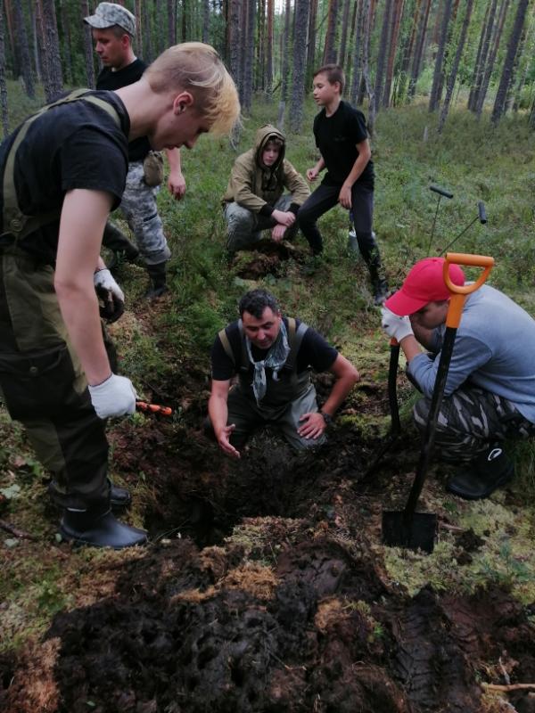 В поисковой экспедиции
