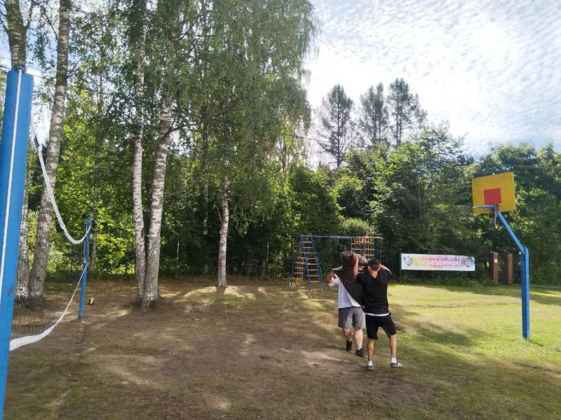 Игра с водяными шарами