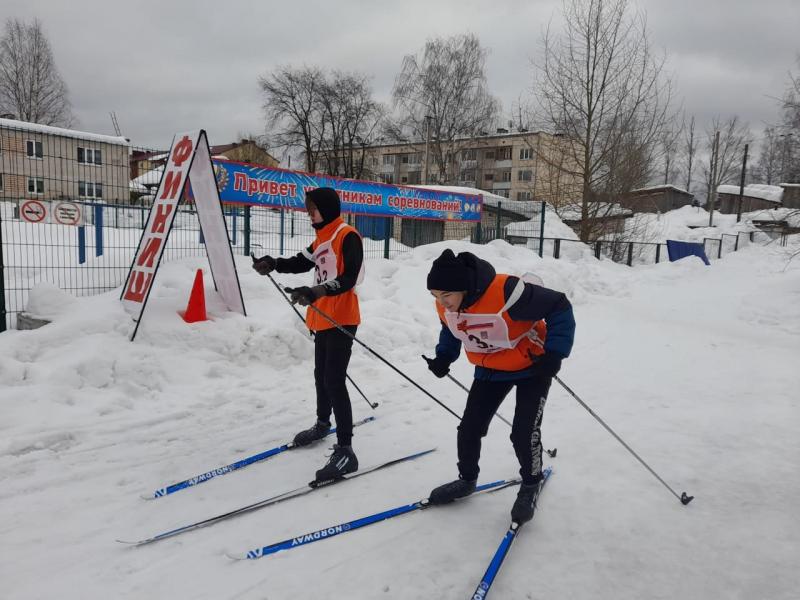 Зимний биатлон